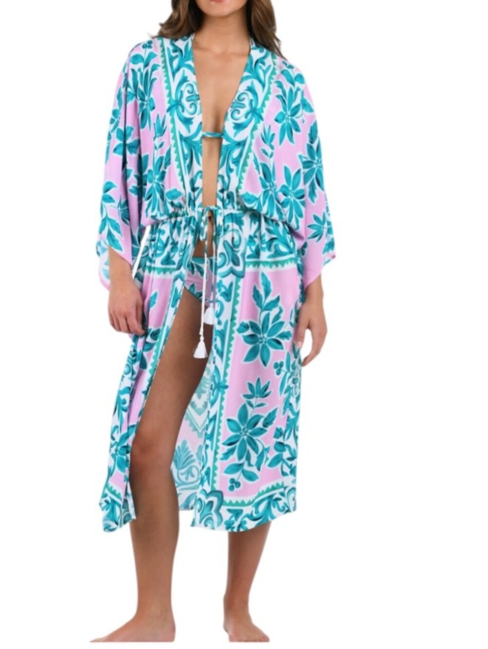 La Blanca Swimsuits & Cover-UpsOpulent Tie Front Cover-Up.... Size S/M